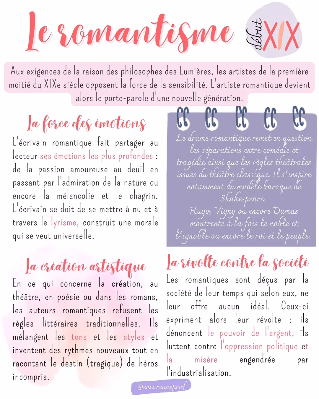 Qui a représenté le romantisme en musique ?