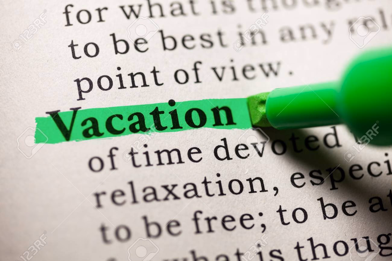 Quel est le synonyme de vacance ?
