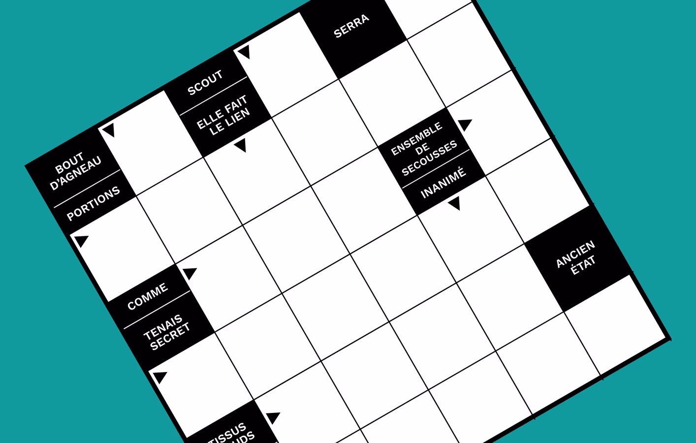 Quels sont les mots fléchés ?