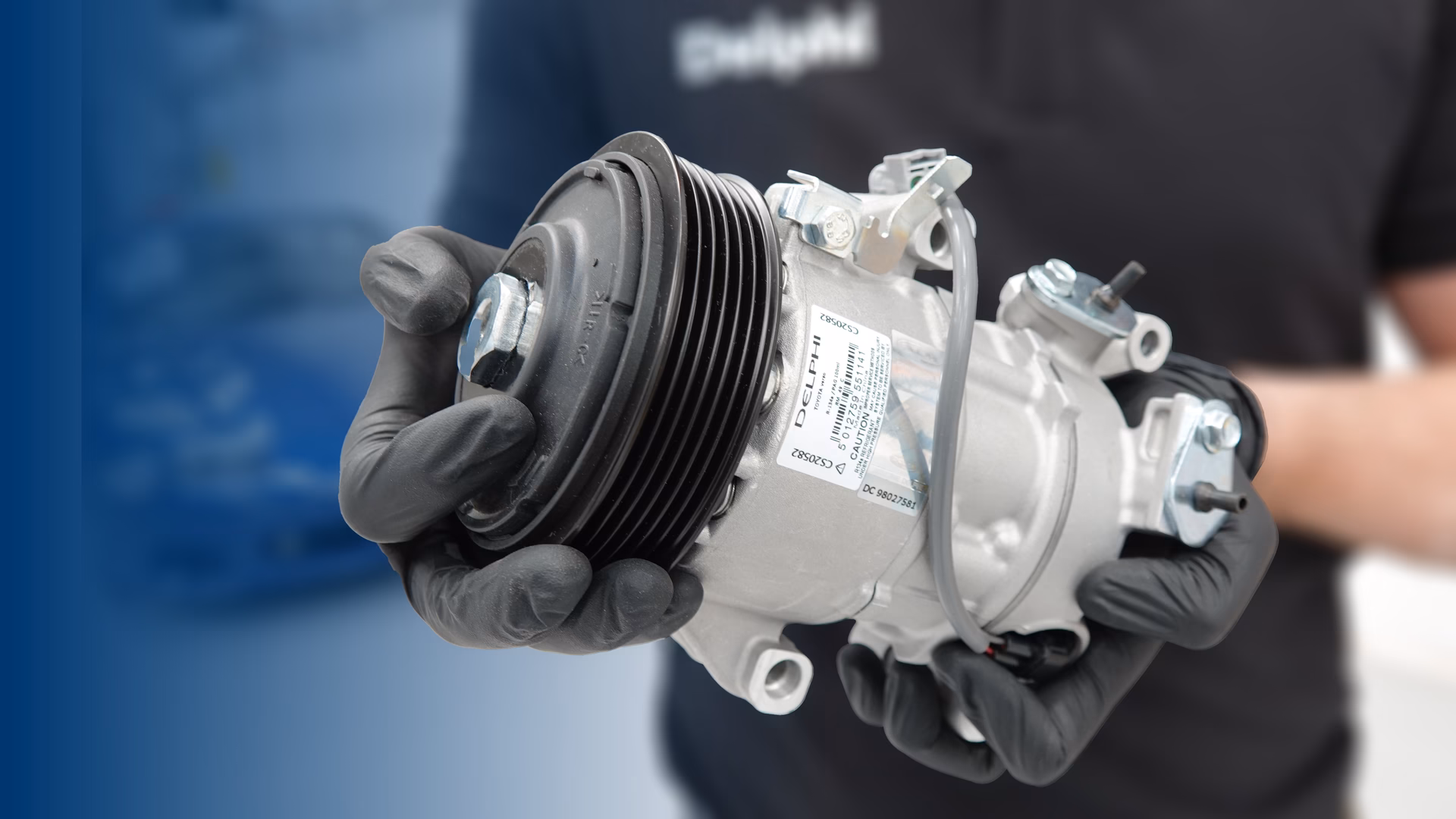 Will a 5n0820803 repair kit fit a Delphi compressor?