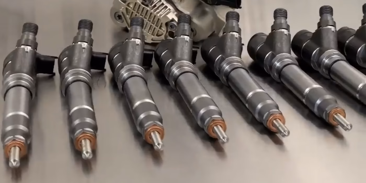 How much does a diesel engine fuel injector cost?
