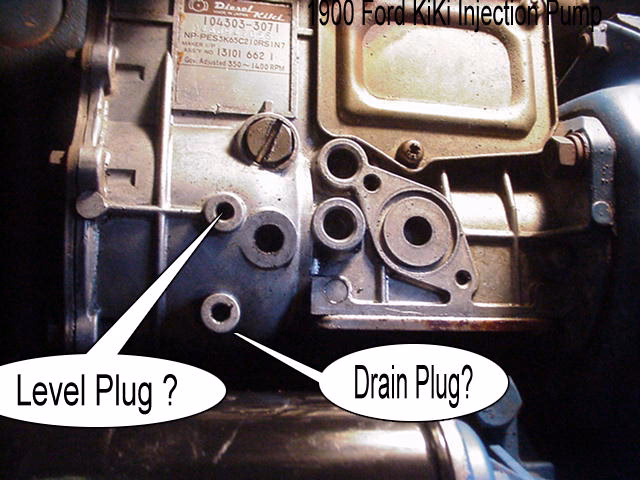 Do injector pumps need an oil change?