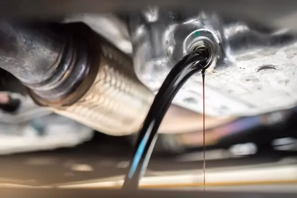 Is black oil in a diesel engine a bad sign?