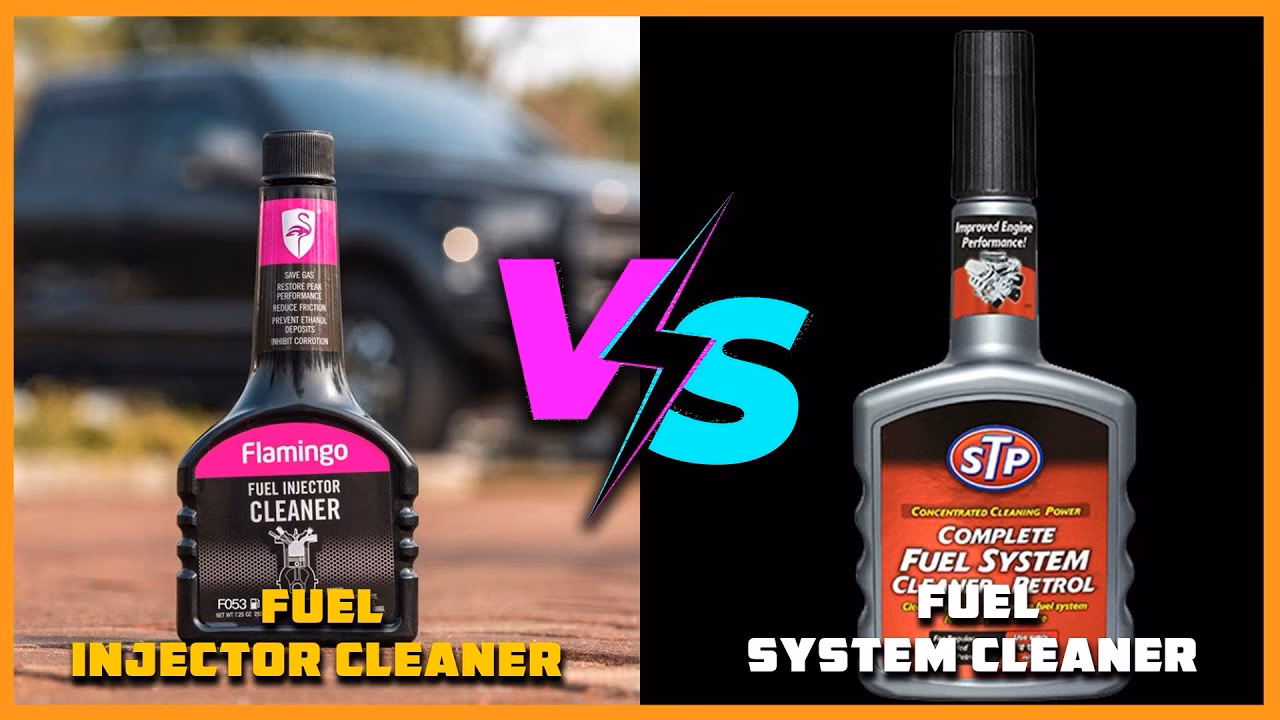 What is the difference between engine cleaner and system cleaner?