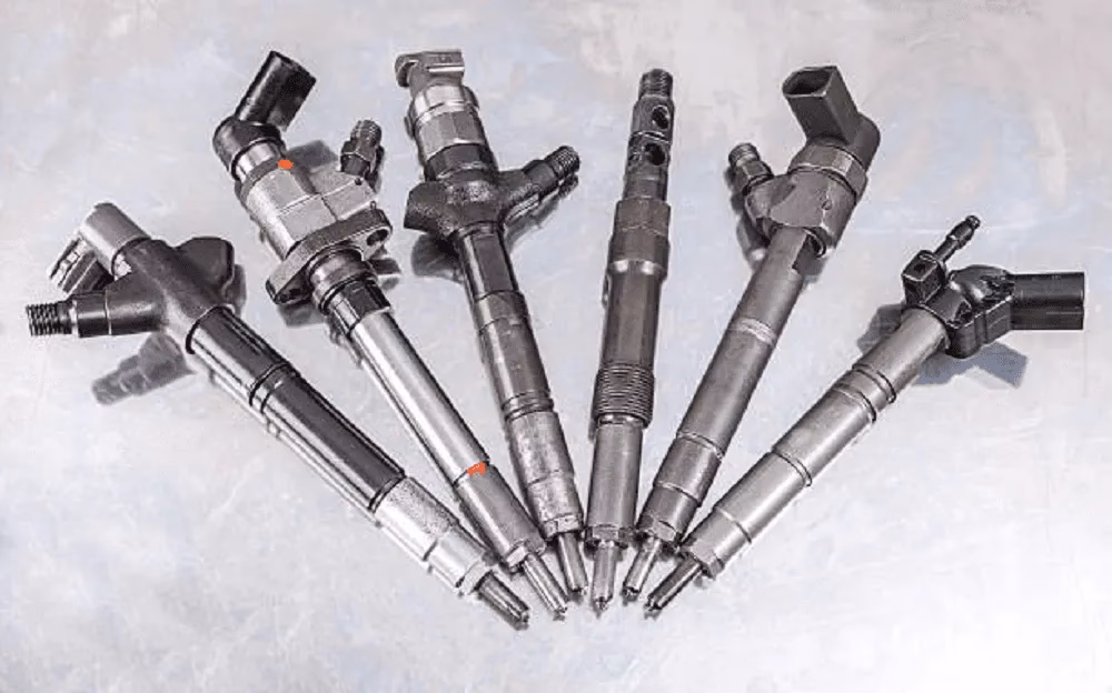 How does direct injection work on a diesel engine?