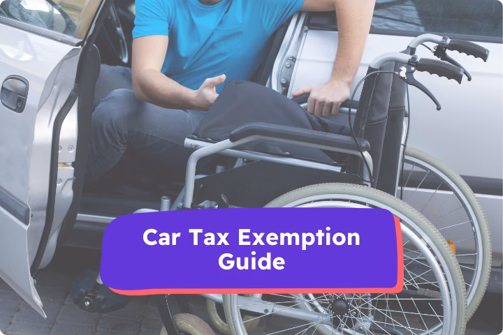 Do I have to pay vehicle tax if I have a disability?