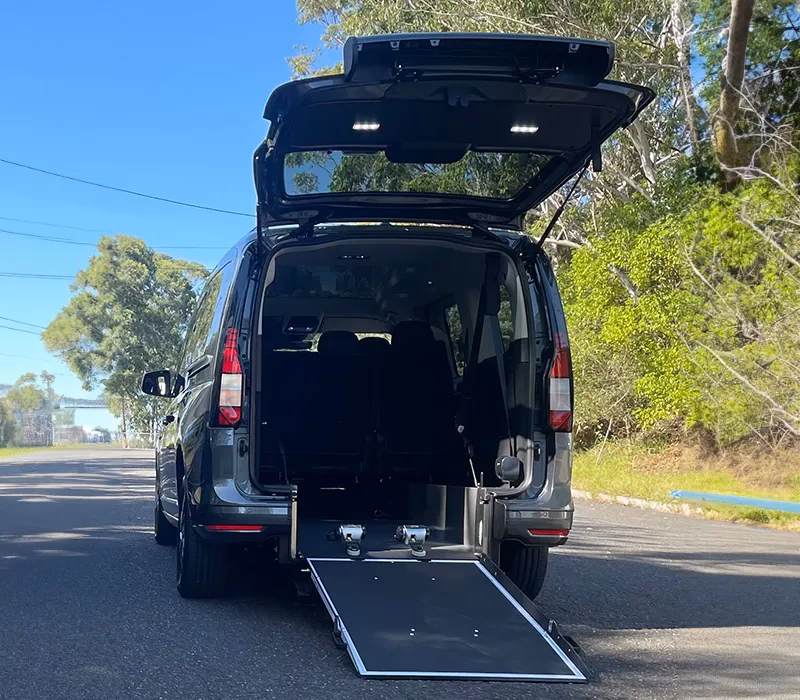 What types of wheelchair vehicles does Central Coast Taxis have?