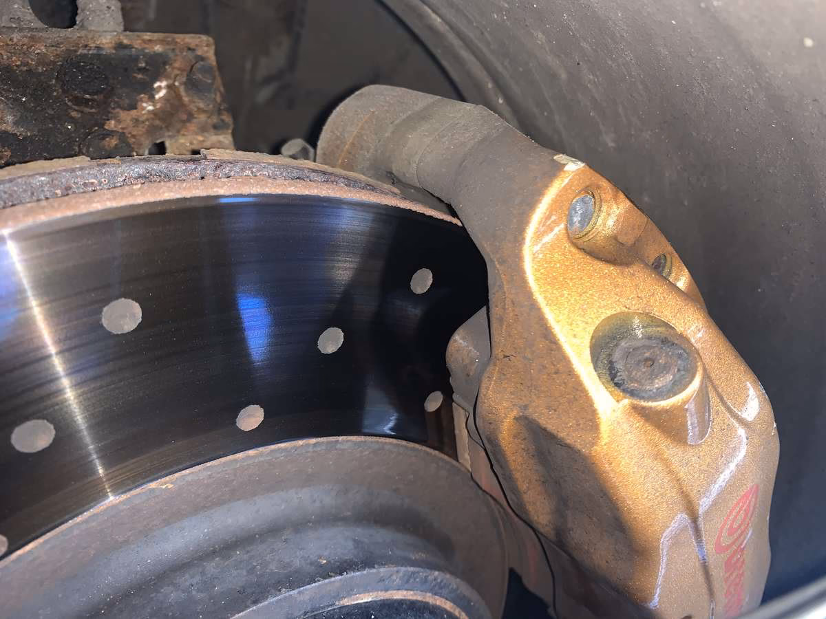 How do glazed brakes affect safety and performance?