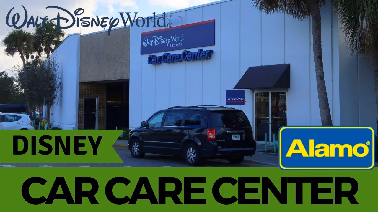 Does Disney Car Care Center have a self service kiosk?