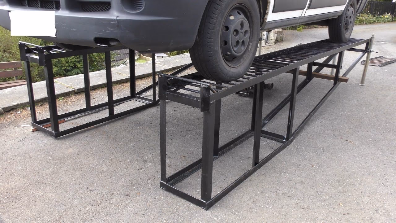 Can you make wooden auto ramps from scratch?