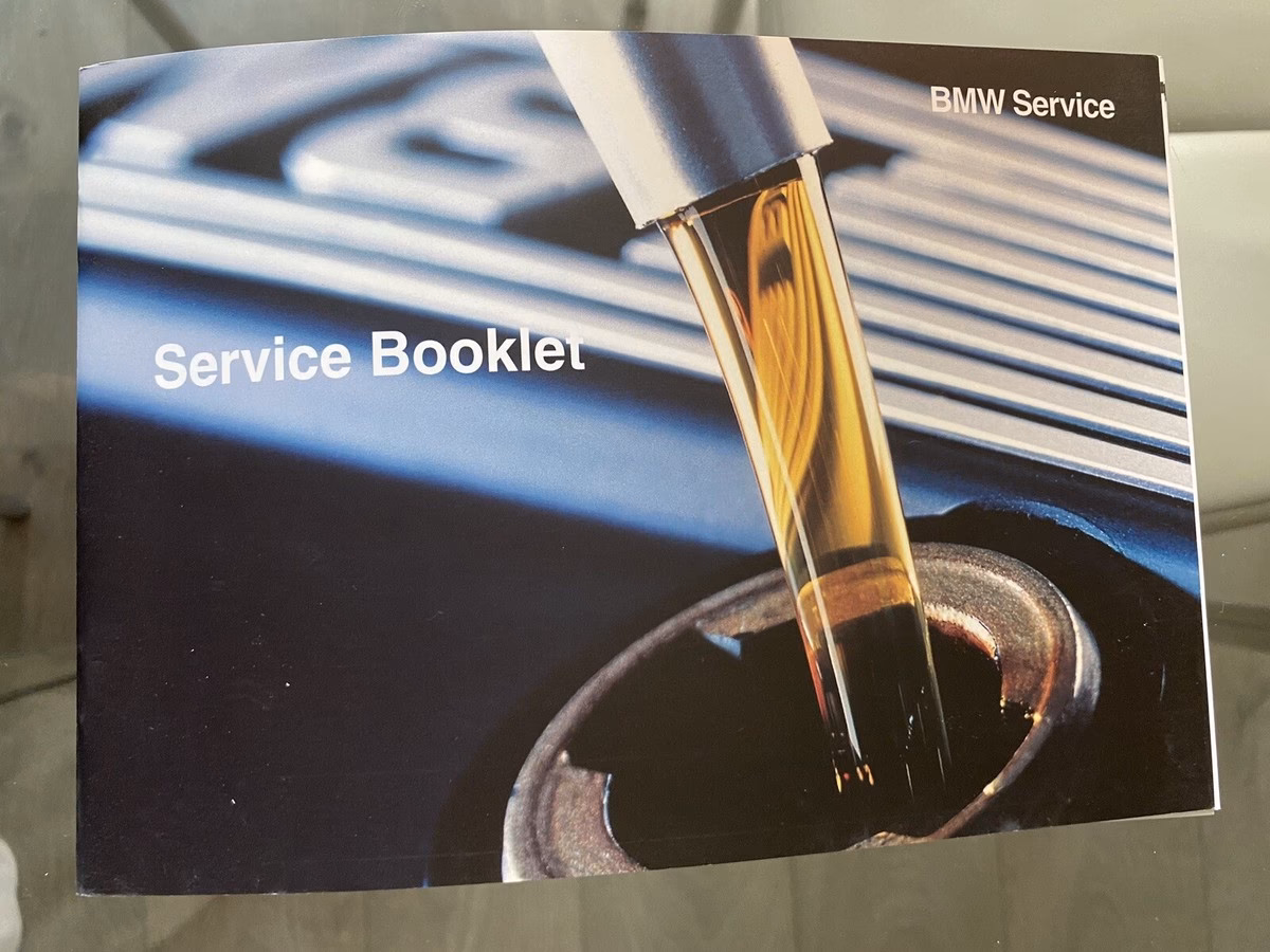 Do I need a BMW service book?