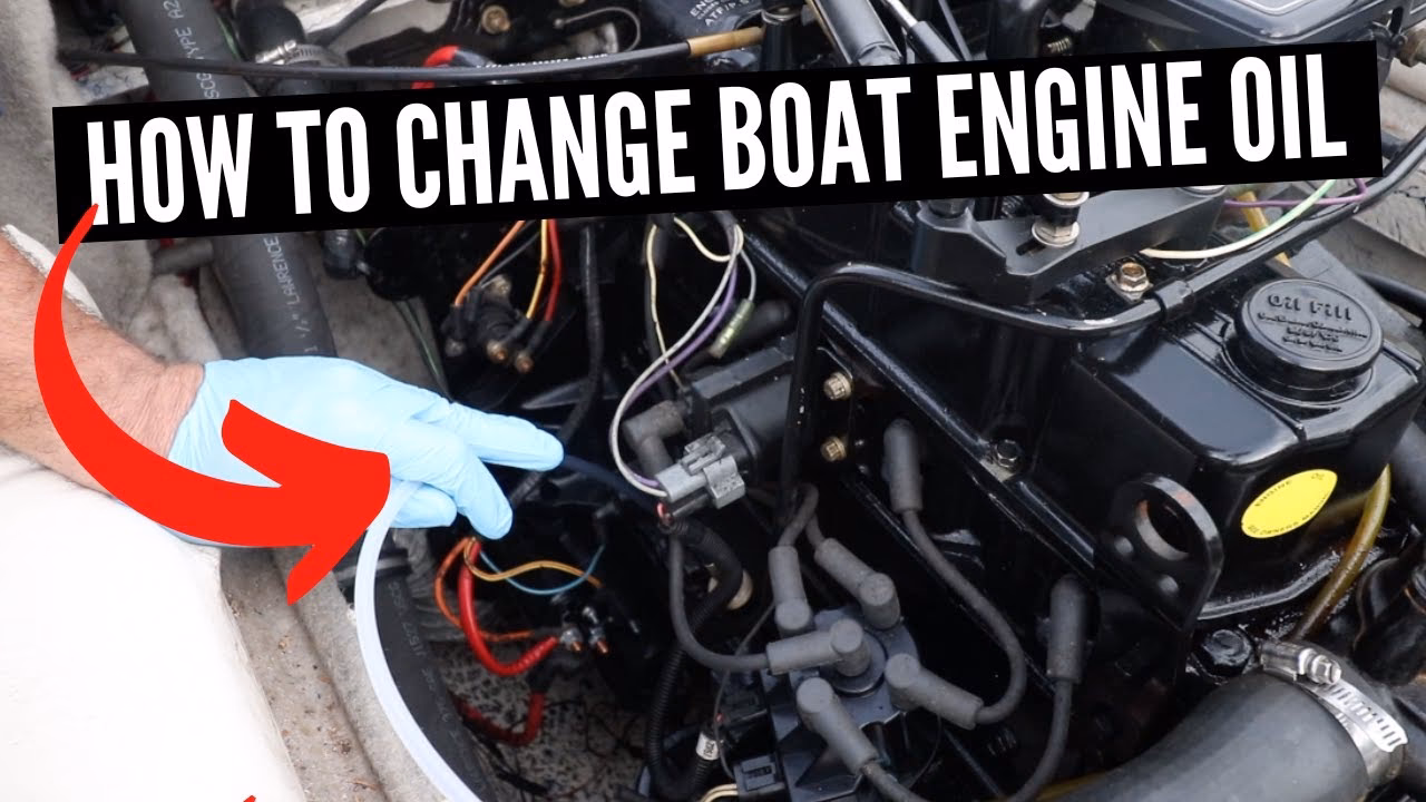 How much does a boat engine oil change cost?