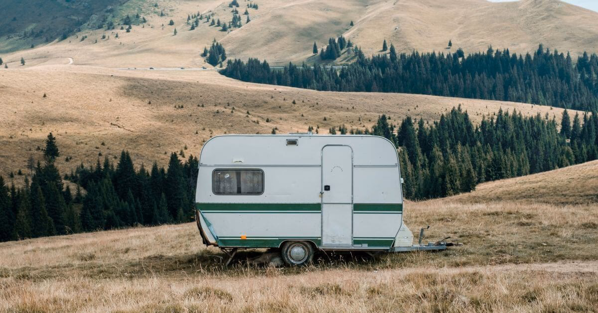 Why is a caravan not considered a motor vehicle?