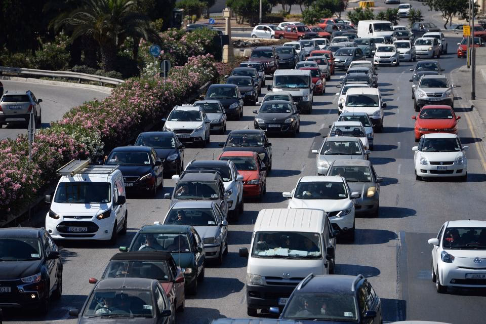 How are motor vehicles regulated in Malta?