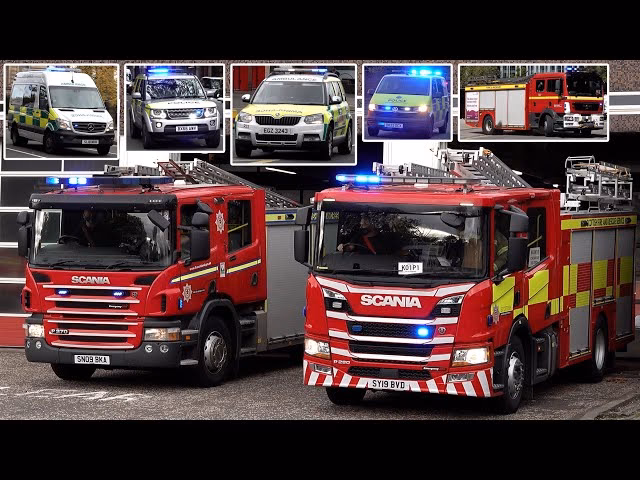 What does a UK ambulance siren sound like?