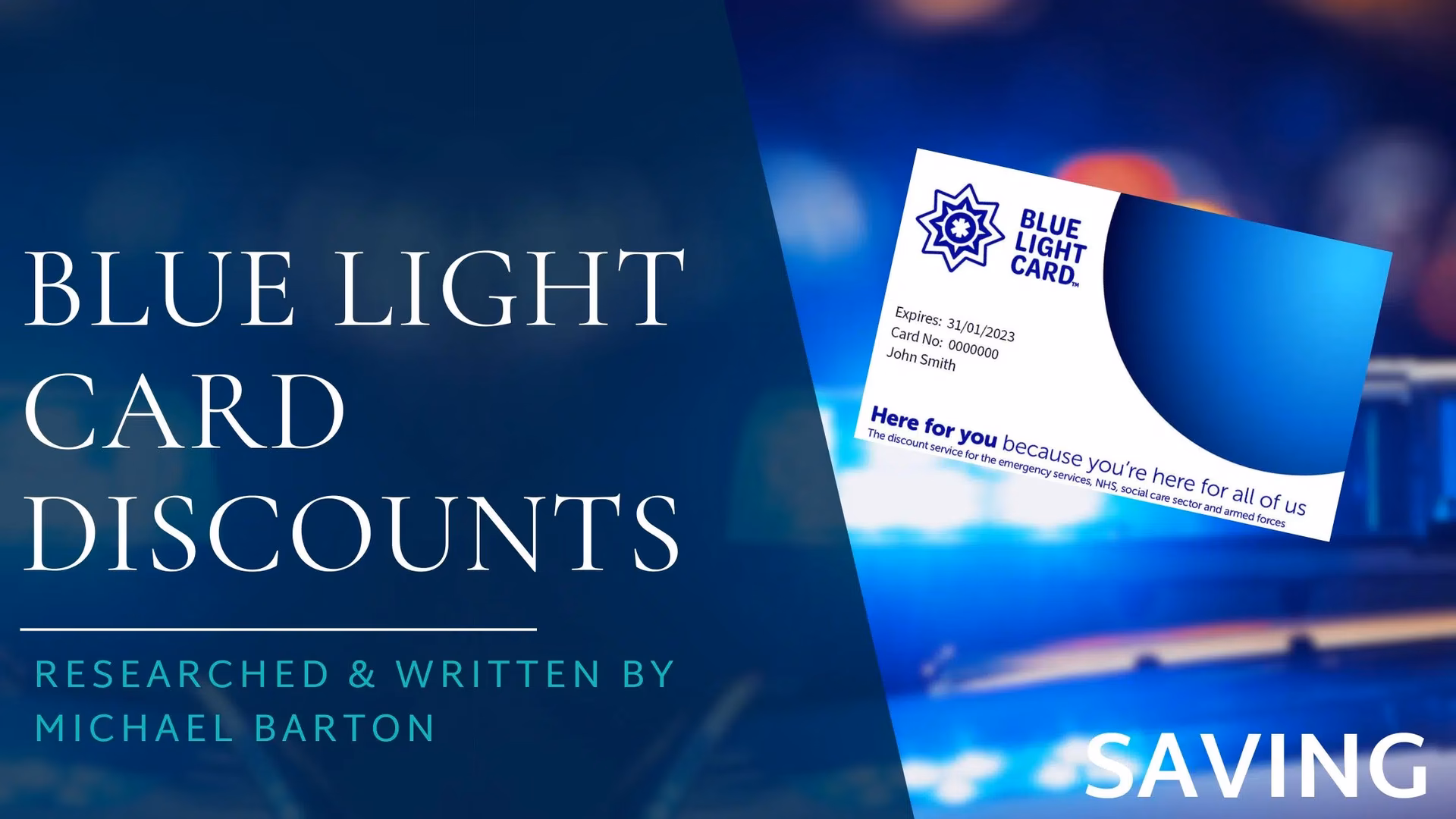 Who can use a blue light card?