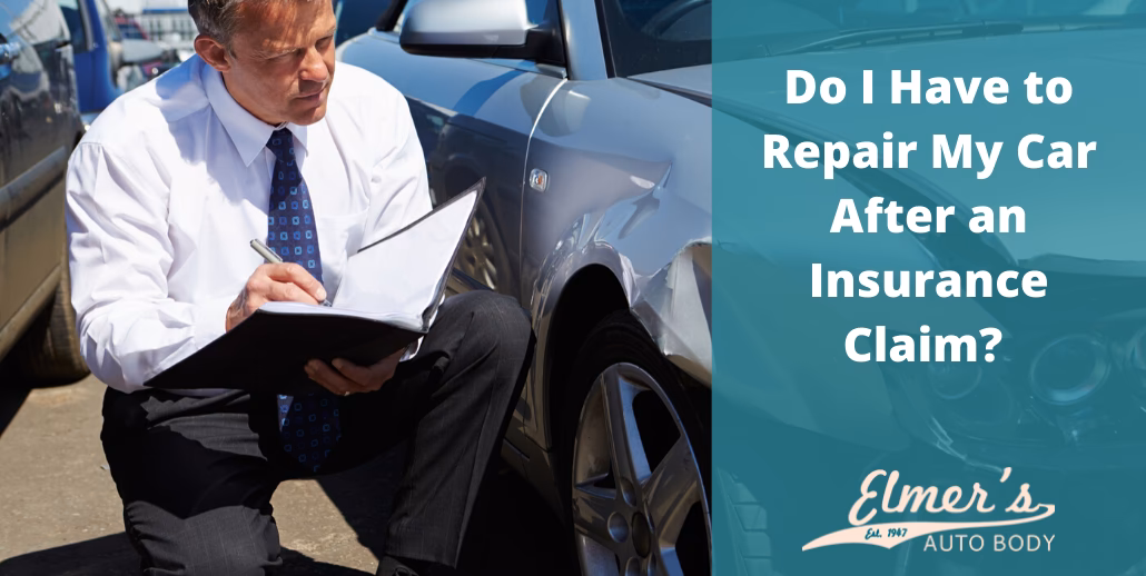 Can I use my car insurance check for repairs?