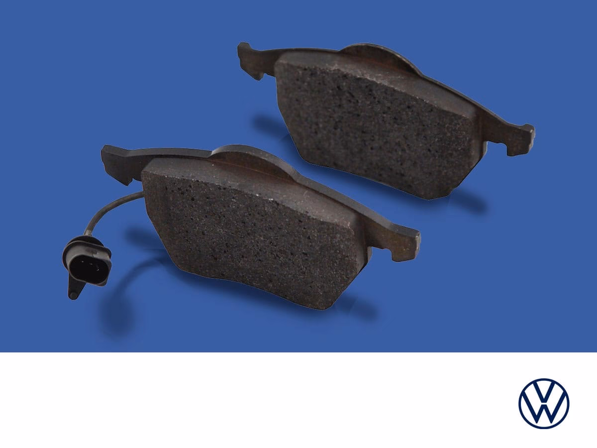 How much pressure does a VW brake pad have?