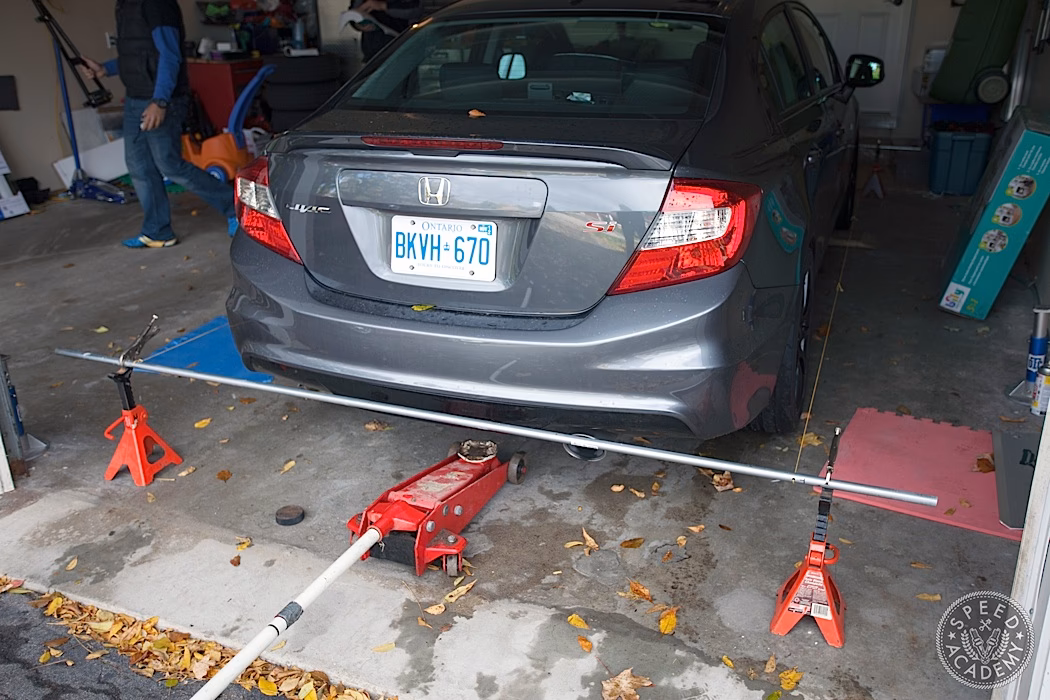 What should I do after completing a DIY wheel alignment?