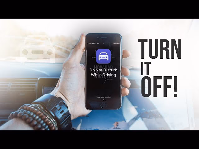 What is do Not Disturb while driving on iOS?