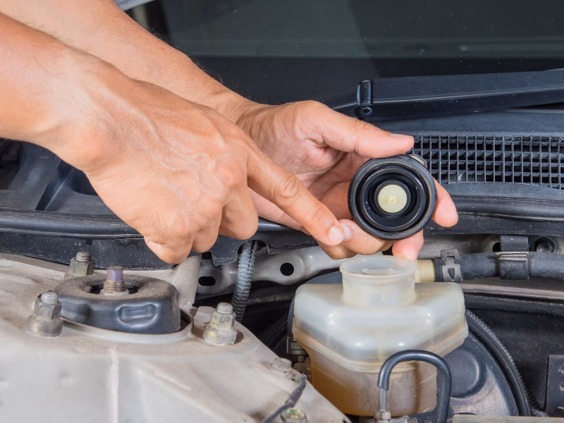 How do I Change my brake fluid?