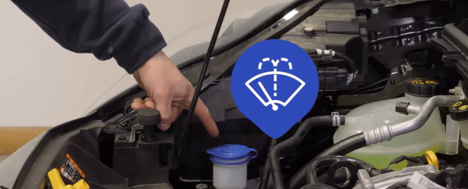 Can a car fail an MOT if there is no washer fluid?