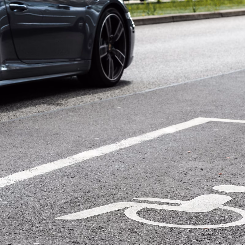 What is the VAT rate for car parking in the UK?