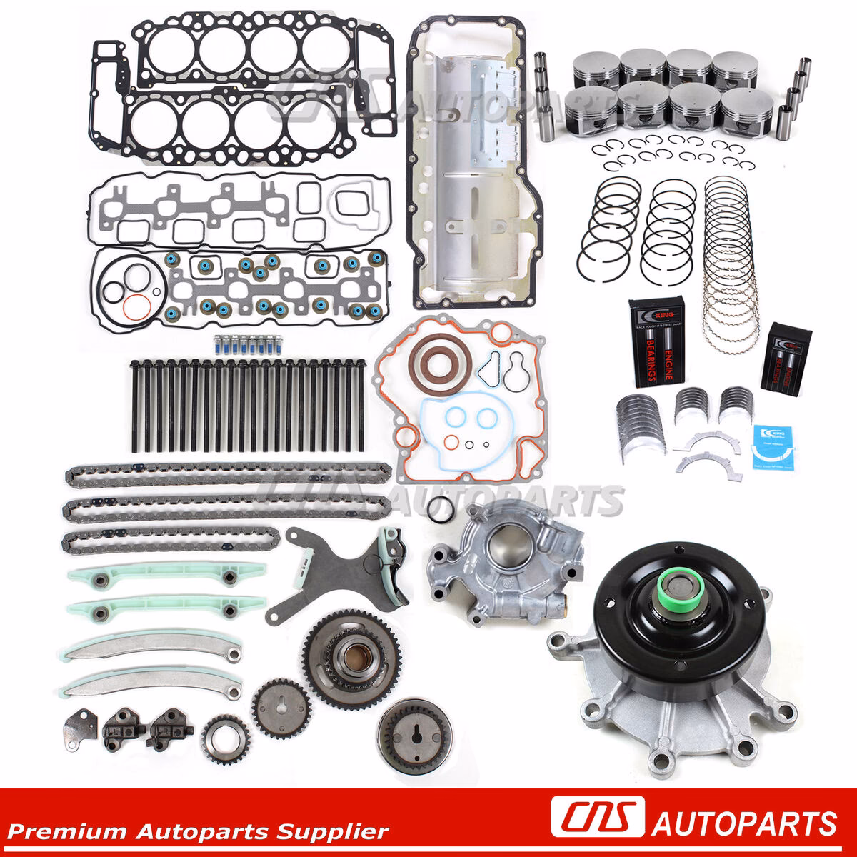 What is a complete engine rebuild kit?
