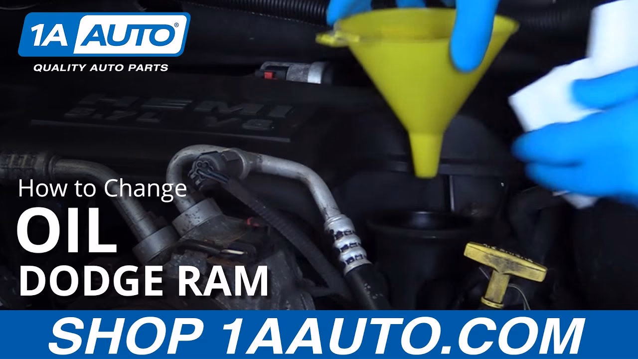 Does the Dodge Ram have engine oil?