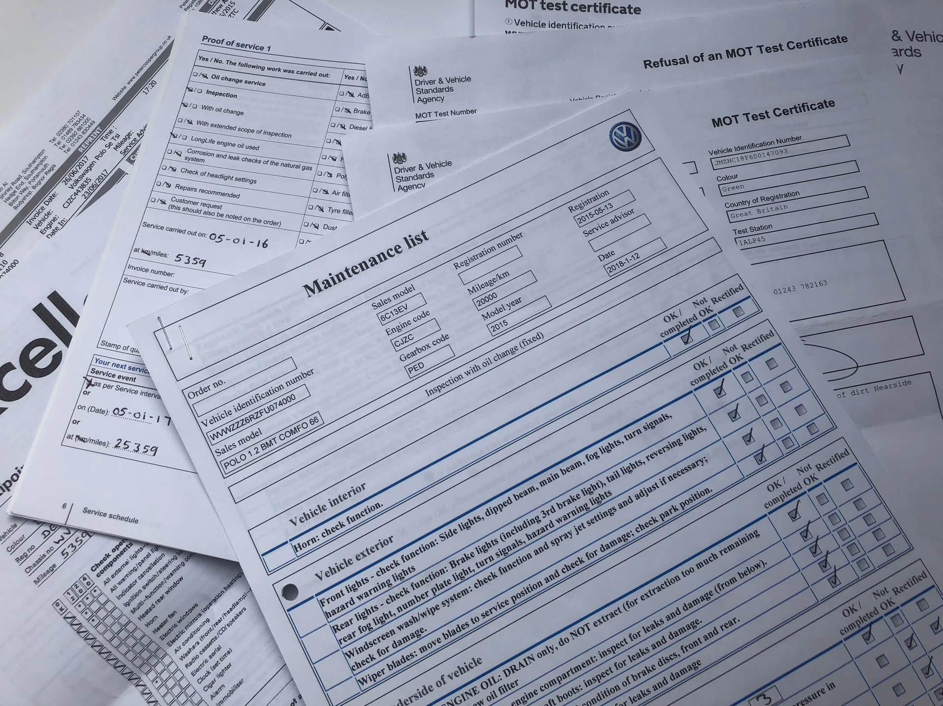 Should you skip a service history when buying a used car?