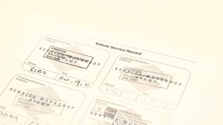 Do you need a full service history for a used car?