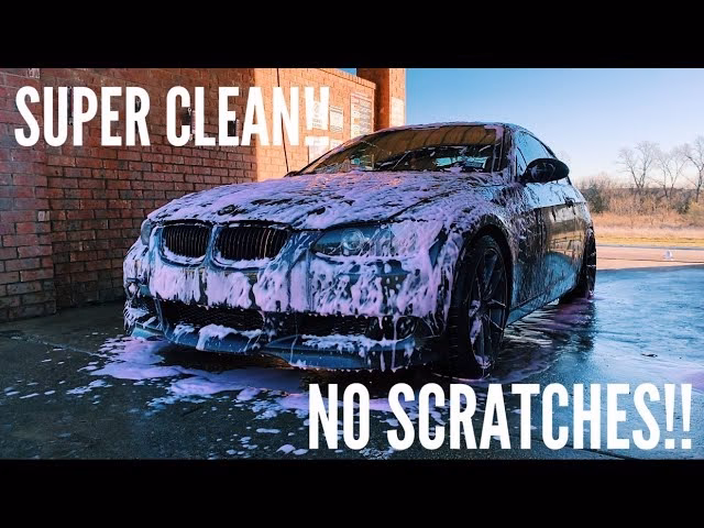 Does BMW sell car wash products?