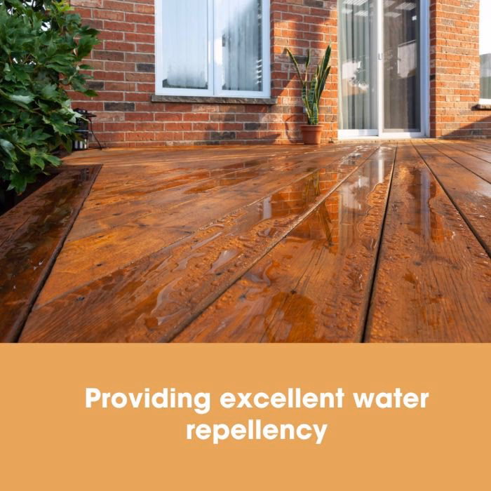 What is coloured decking oil?