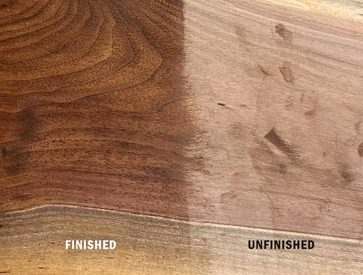 Can you use linseed oil on ebony wood?