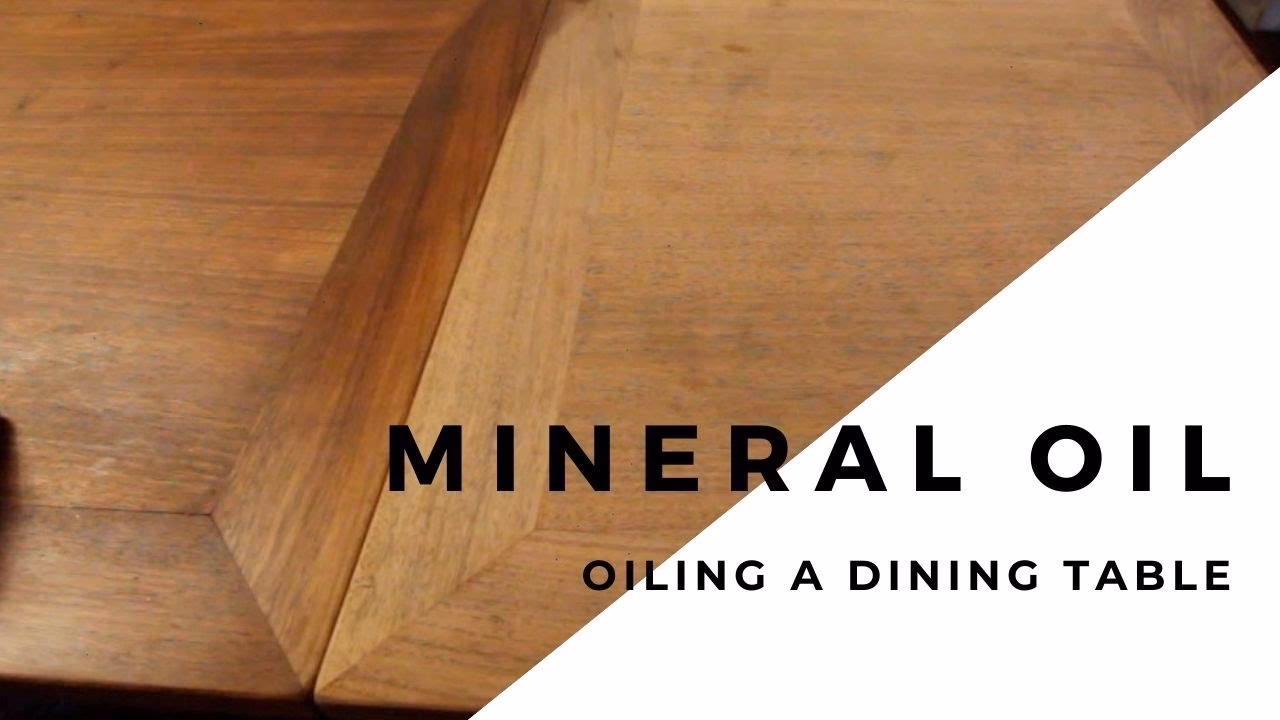 Does mineral oil create a hard finish?