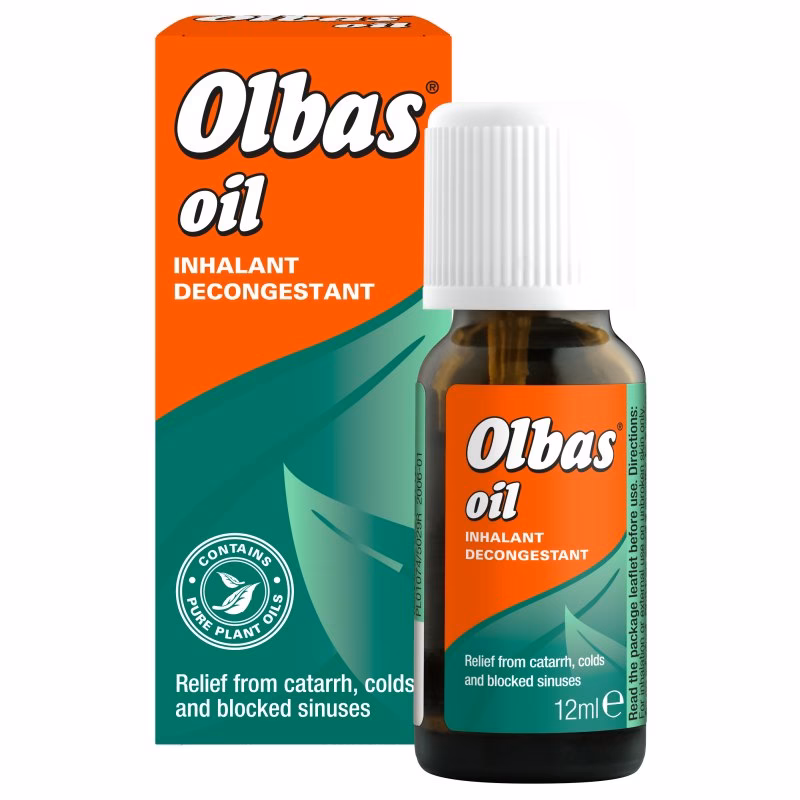 Can Olbas Oil inhalant decongestant be used for blocked sinuses?