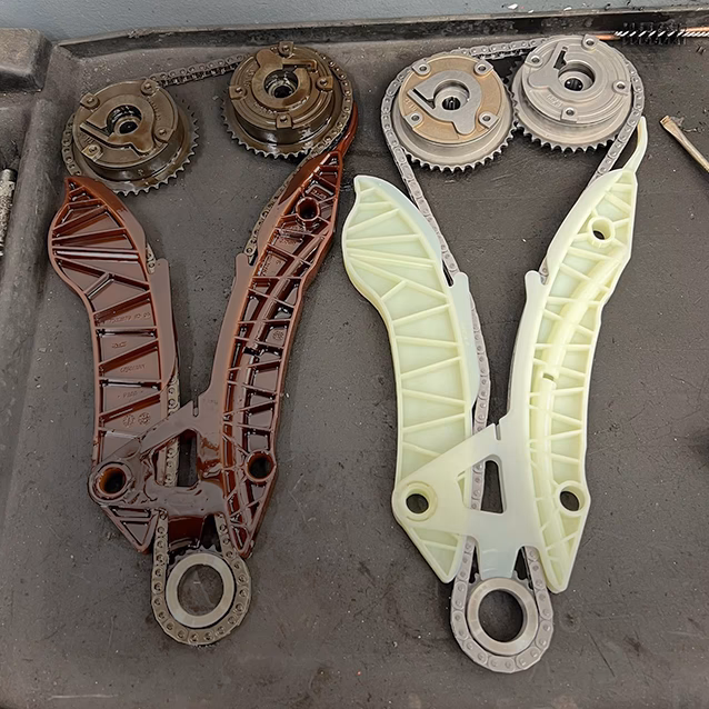 Can a bad timing chain cause a rattling sound?