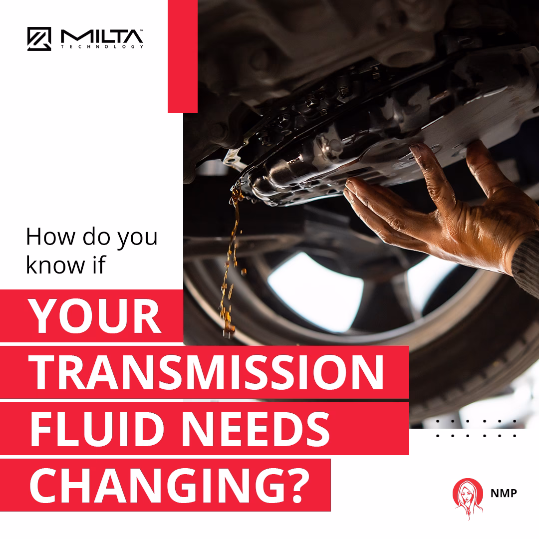 How do you change a transmission fluid?