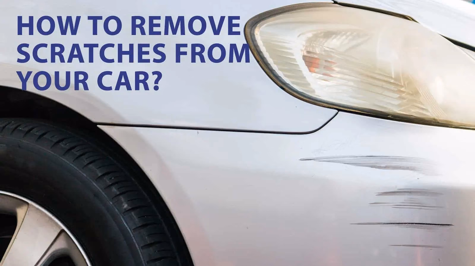 Can WD40 remove car scratches?