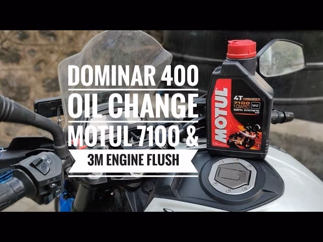 What is level checking oil for Dominar 400?