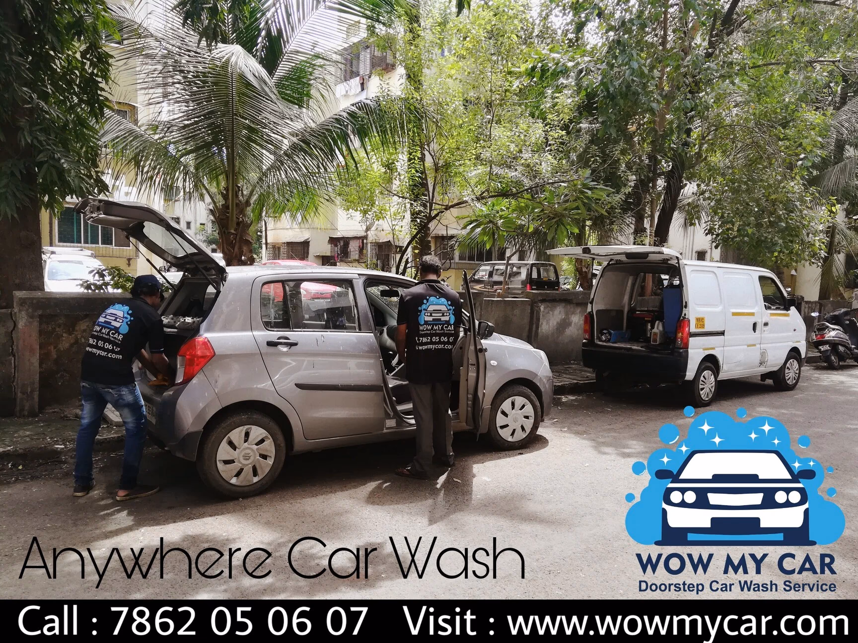 Which is the best doorstep car washer in Mumbai?