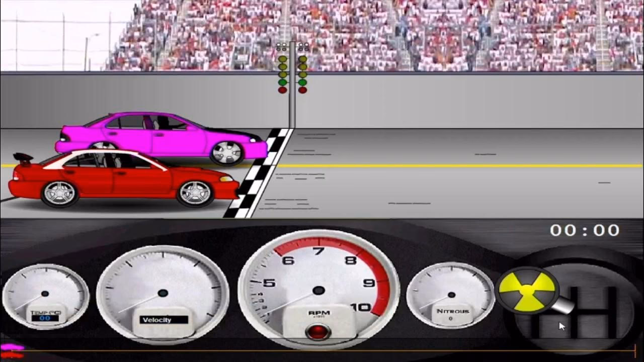 How do you win a race on an Acura TSX?