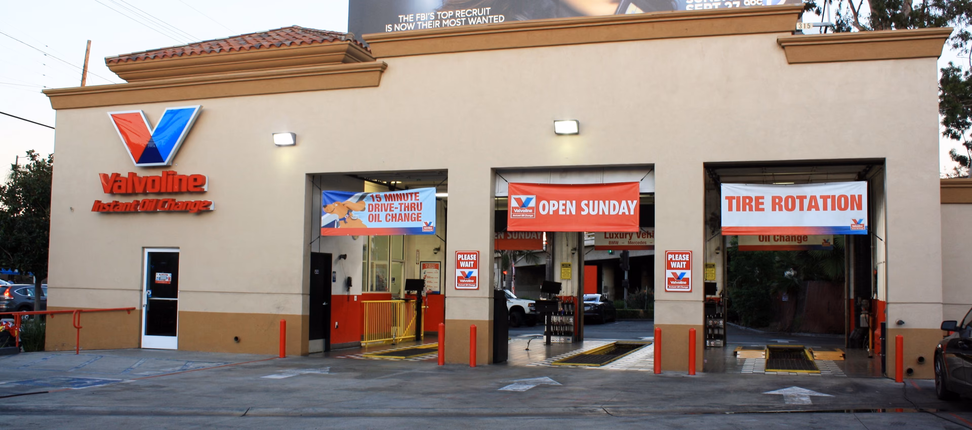 What is Fashion Square car wash & oil change?