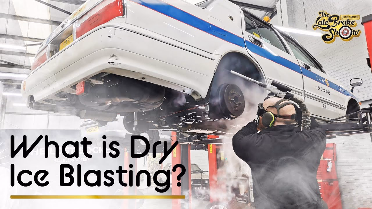 Can you use dry ice to clean a car?