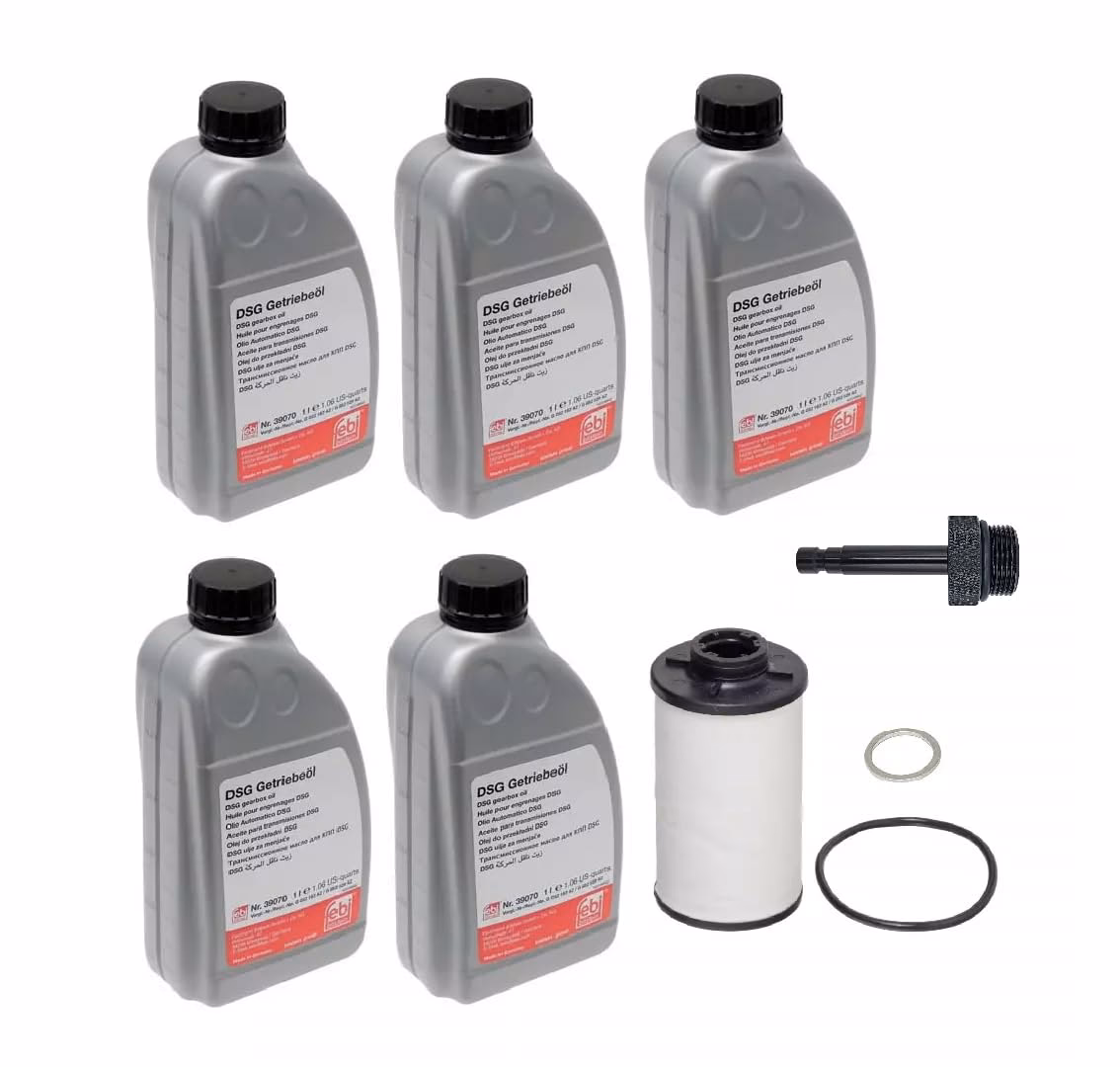 How to fill oil in a DSG transmission?