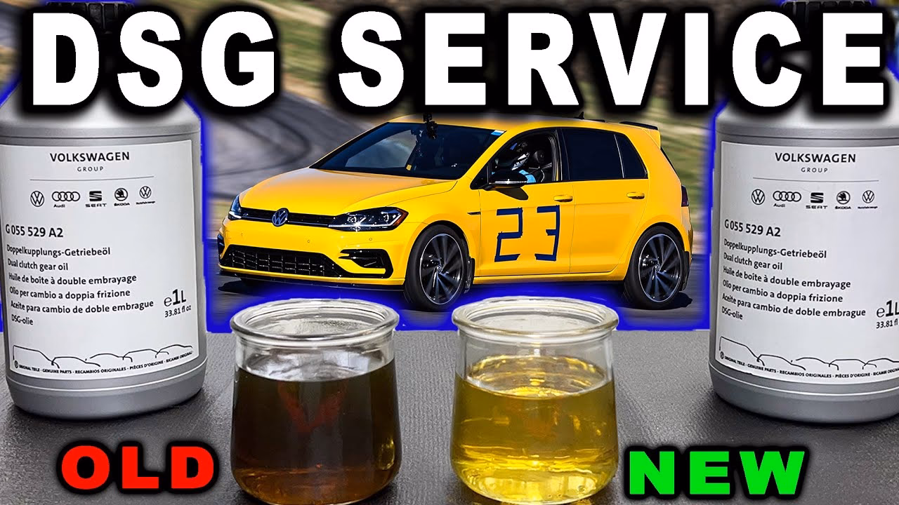 How much does a DSG oil & filter change cost?