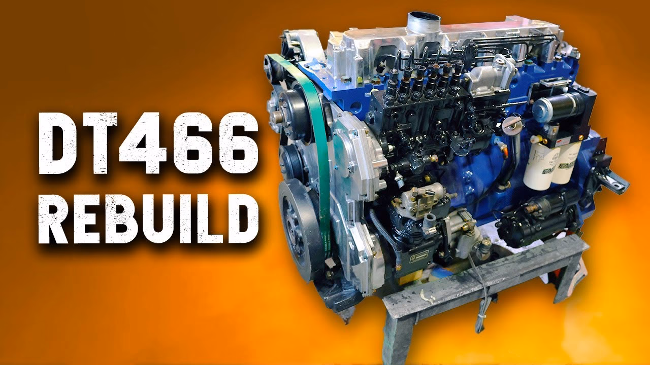 How long does a dt466e engine last?