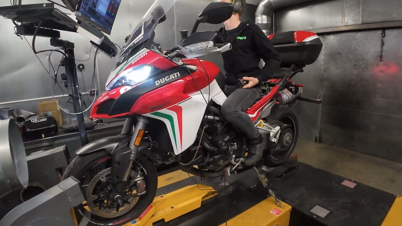 What hp / nm is Stage1 on Ducati Diavel 1260s?