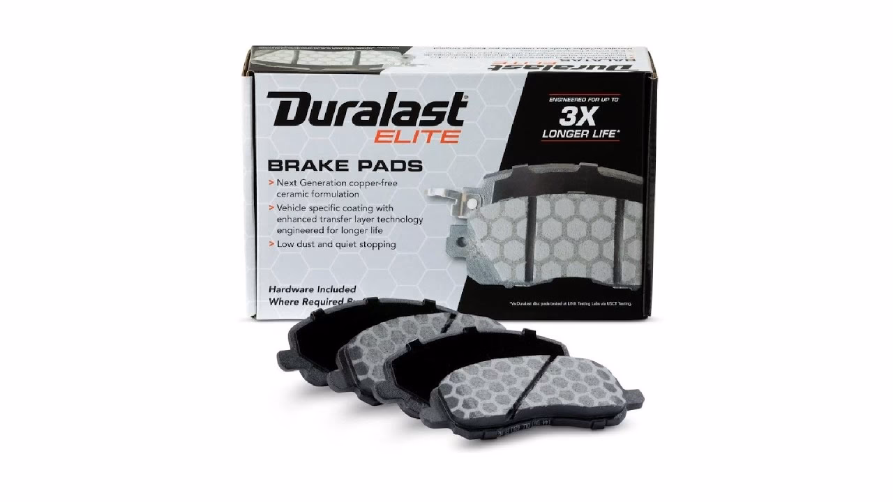 What are Duralast Max ceramic brake pads?