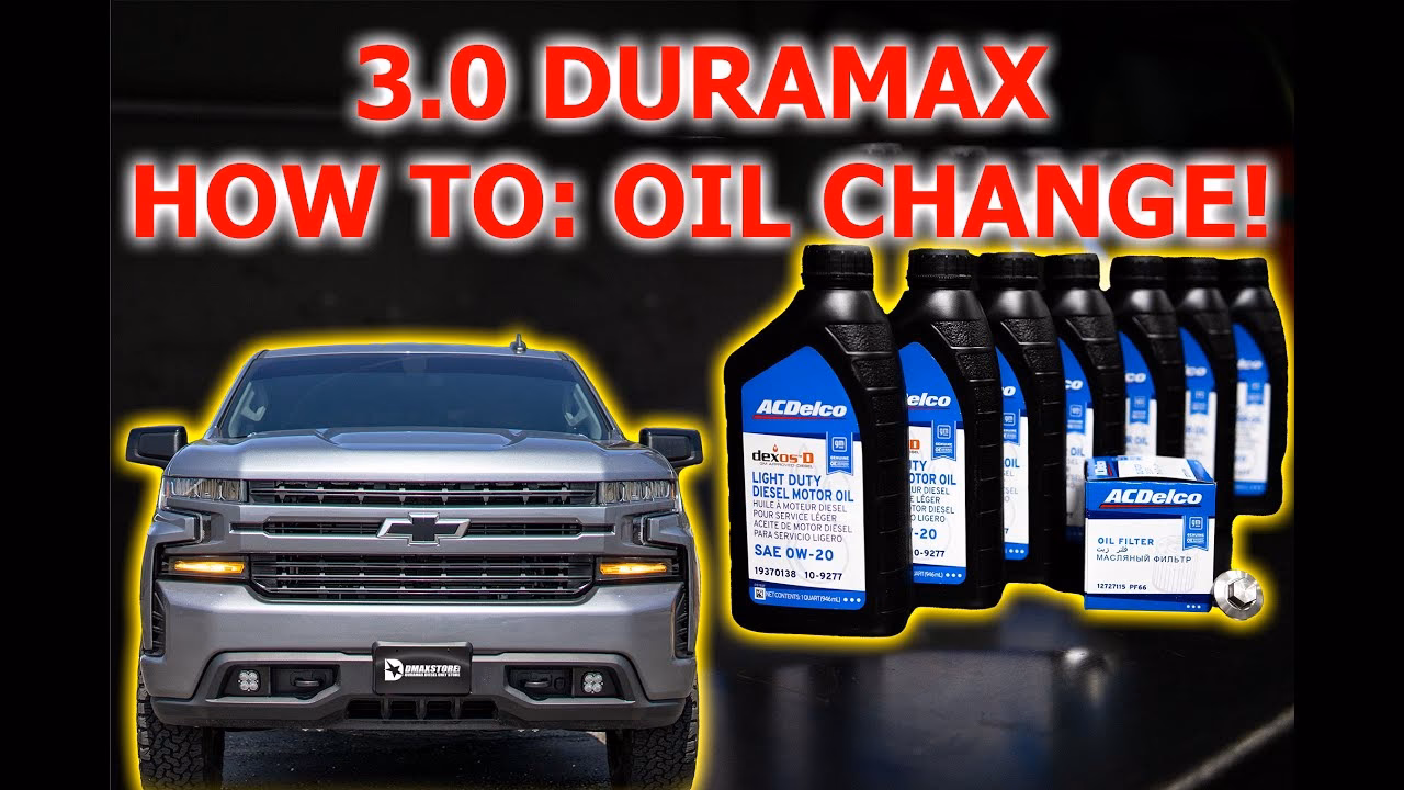 Does a Duramax need an oil change?